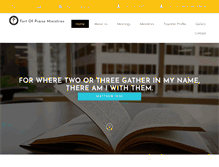 Tablet Screenshot of fortofpraise.com